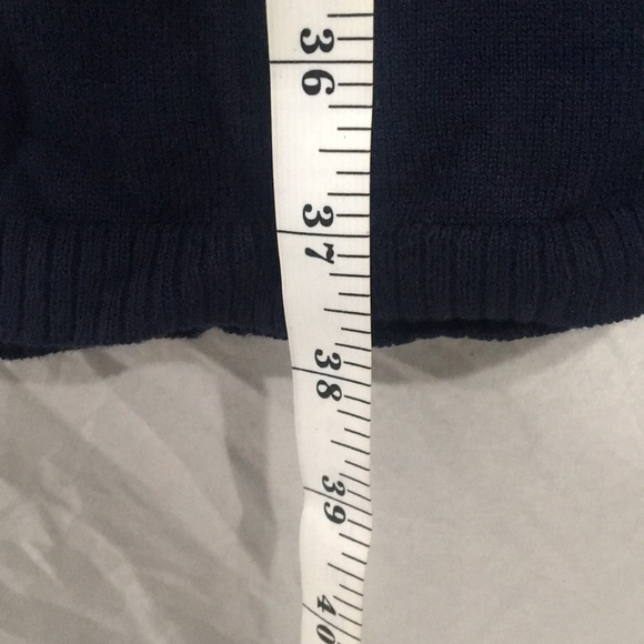 NWT Pink Rose Navy Blue Sweater Dress XL - Picture 6 of 6